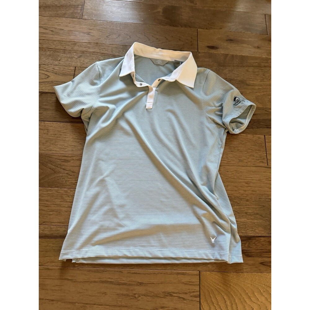 Callaway Women's Golf Polo Shirt Size Large Green Ahwatukee Country Club